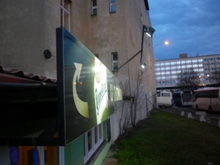 nasvcen reklamnho ttu LED reflektorem 10W